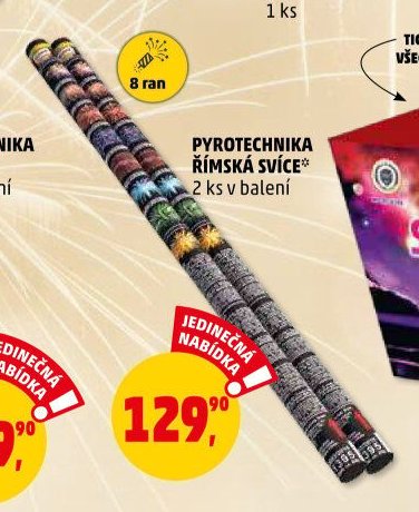 PYROTECHNIKA ŘÍMSKÁ SVÍCE