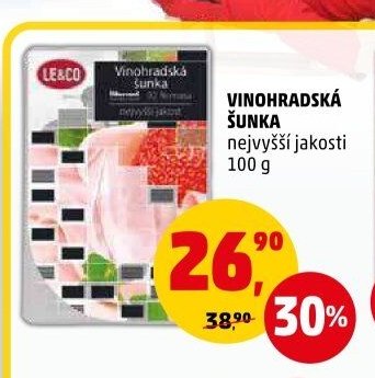 Vinohradská šunka nejvyšší jakosti