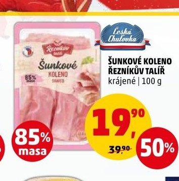Šunkové koleno Řezníkův talíř