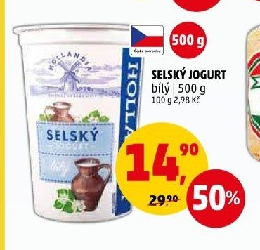 Selský jogurt bílý
