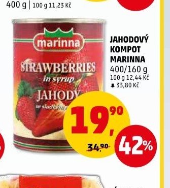 Jahodový kompot Marinna