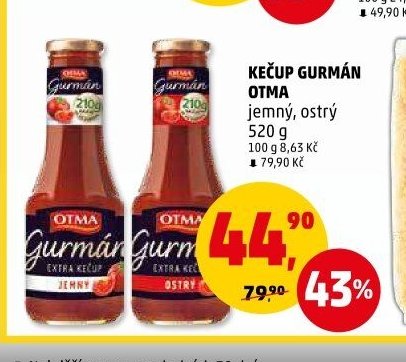 Kečup Gurmán Otma