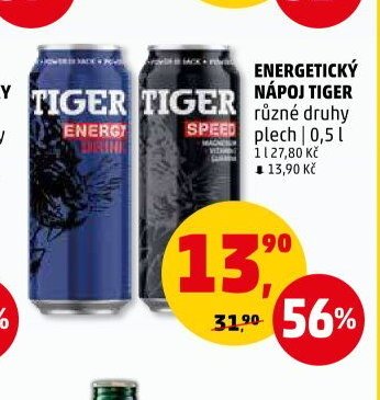 ENERGETICKÝ NÁPOJ TIGER
