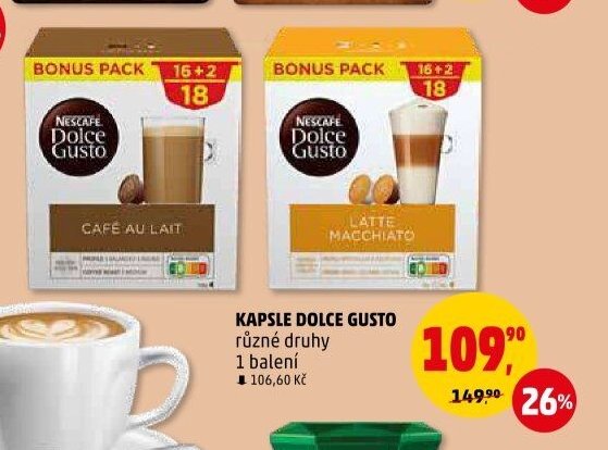 KAPSLE DOLCE GUSTO
