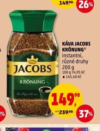 KÁVA JACOBS KRÖNUNG