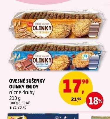 OVESNÉ SUŠENKY OLINKY ENJOY