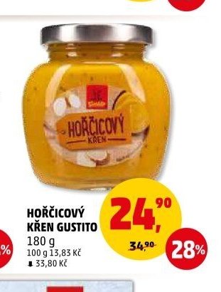 Hořčicový křen Gustito