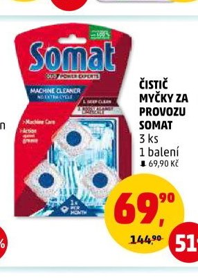 ČISTIČ MYČKY ZA PROVOZU SOMAT 3 ks