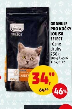 GRANULE PRO KOČKY LOUISA SELECT