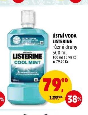 ÚSTNÍ VODA LISTERINE