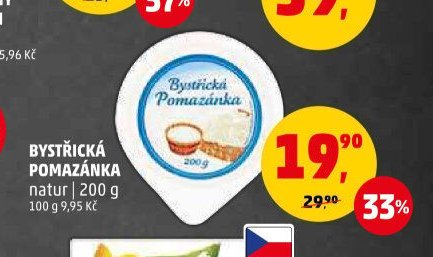 BYSTŘICKÁ POMAZÁNKA natur 200 g