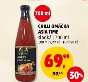 Chilli omáčka sladká Asia Time