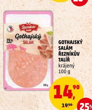 Salám Gothaj Řezníkův talíř