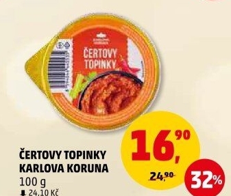 Směs čertovy topinky Karlova Koruna