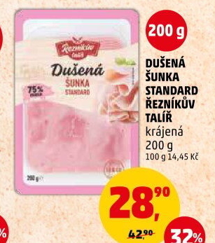 Šunka dušená standard Řezníkův talíř