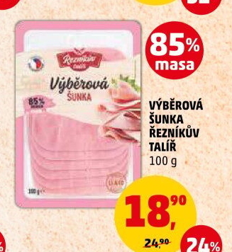 Šunka výběrová Řezníkův talíř