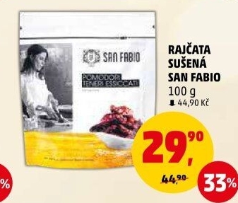 Sušená rajčata San Fabio
