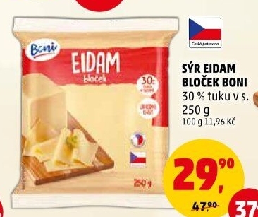 Sýr Eidam 30% Boni