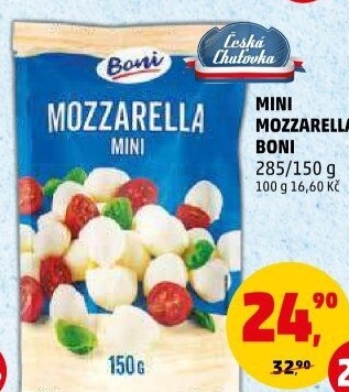 Sýr Mozzarella třešinky Boni