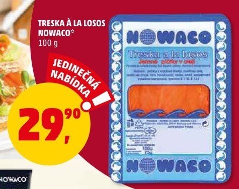 Treska a la losos Nowaco