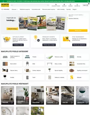akční leták Sconto nábytek 26.12.2023-1.1.2024