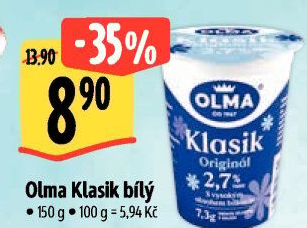 Bílý jogurt Klasik Olma