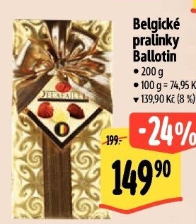 Bonboniéra Pralinky Delafaille