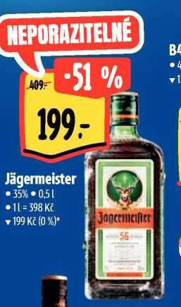 Bylinný likér Jägermeister