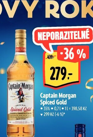 Captain Morgan Spiced Gold