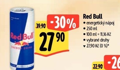 Energetický nápoj Red Bull