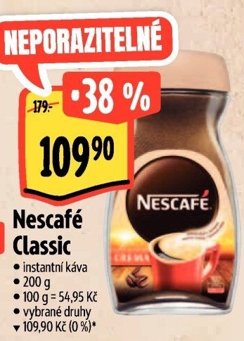 Instantní káva Nescafé Classic