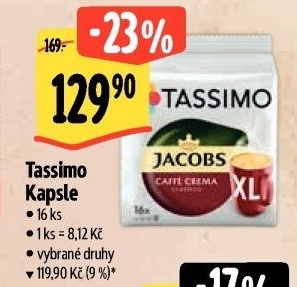 Kapsle Tassimo Jacobs