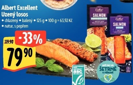 Losos uzený Albert Excellent