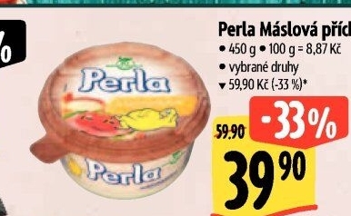 Margarín máslová příchuť Perla