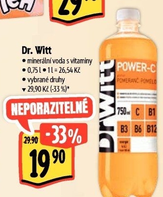 Minerální nápoj Dr. Witt
