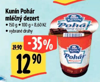 Mléčný Pohár Mlékárna Kunín