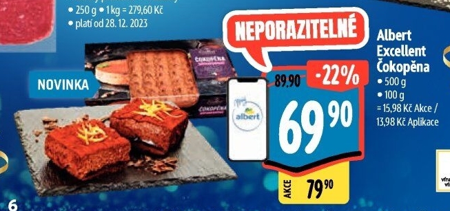 Pěna čokoládová Albert Excellent