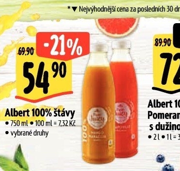 Šťáva 100% Albert