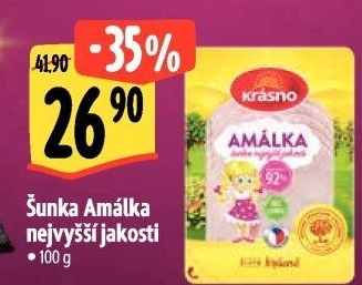Šunka Amálka nejvyšší jakosti Krásno