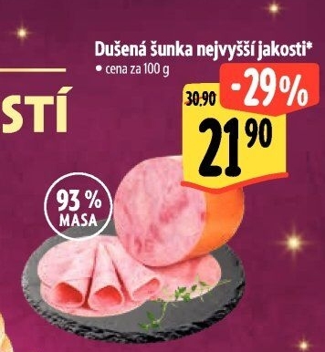 Šunka dušená nejvyšší jakosti