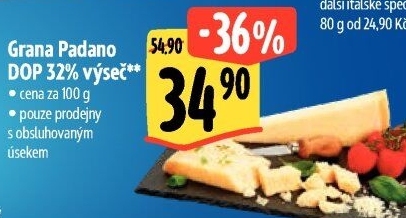 Sýr Grana Padano DOP 32%