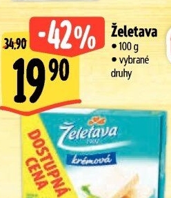 Sýr tavený Smetanito Želetava