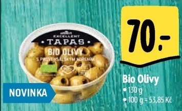 Tapas Olivy zelené bio Albert Excellent