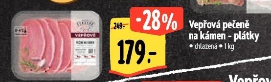 Vepřová pečeně na kámen Albert