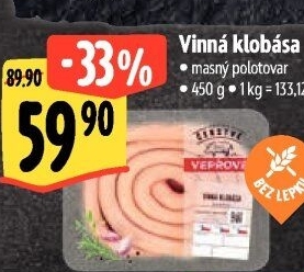Vinná klobása Albert