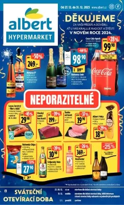 akční leták Albert 27.12.2023-31.12.2023