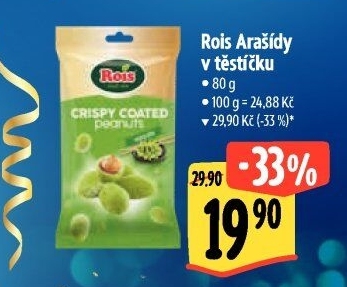 Arašídy v těstíčku Crispy Rois