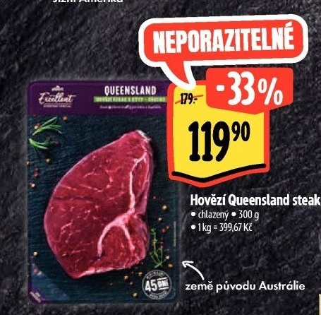 Hovězí steak Queensland Albert Excellent