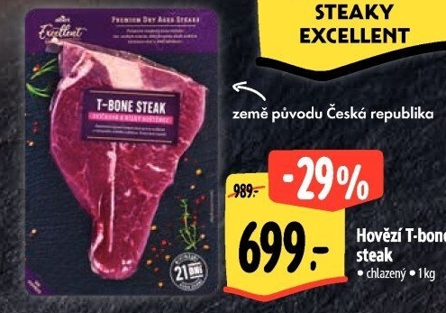 Hovězí steak T-Bone Albert Excellent
