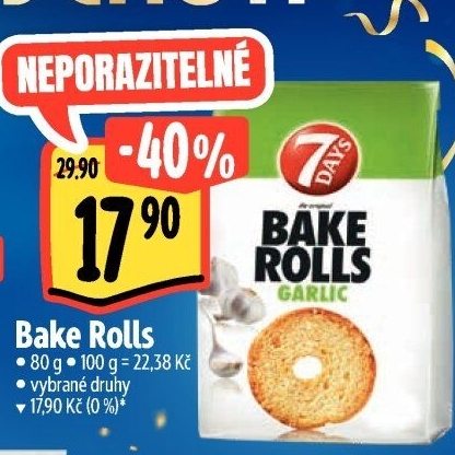 Krekry Bake rolls 7 Days